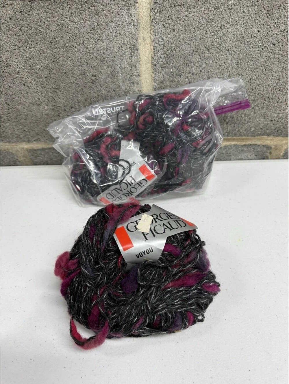George Picaud Voyou Yarn Wool/Acrylic Color # 3 - 3 Skein Lot